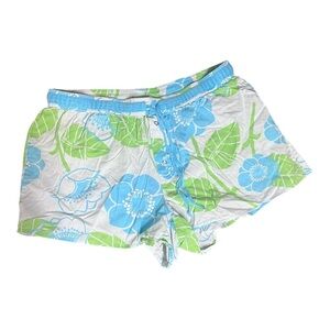 Y2K Gap Floral Hawaiian Print Cotton Short Shorts